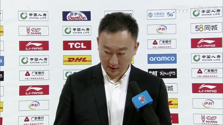 刘维伟：青岛宁波都是年轻队伍&打出了各自的水平 我们赢在防守端